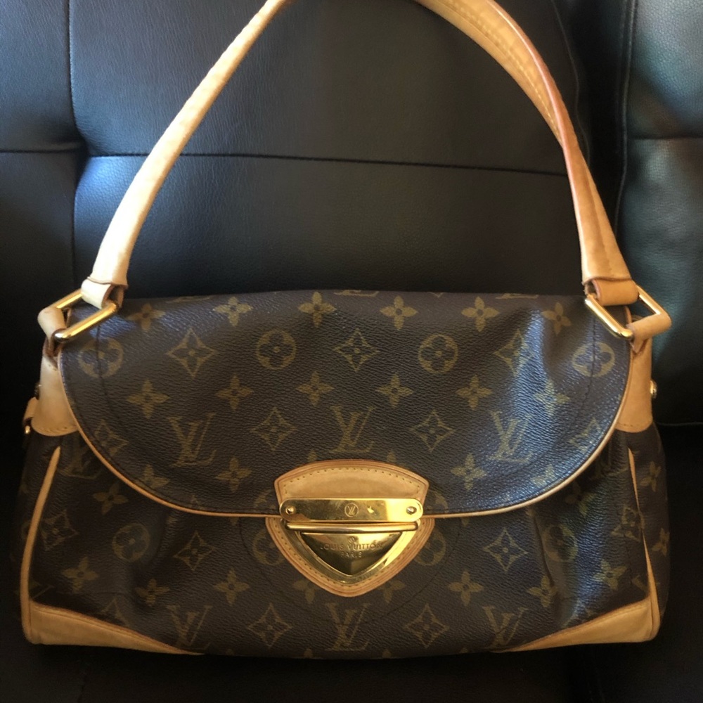 Authentic LV beverly Monogram GM